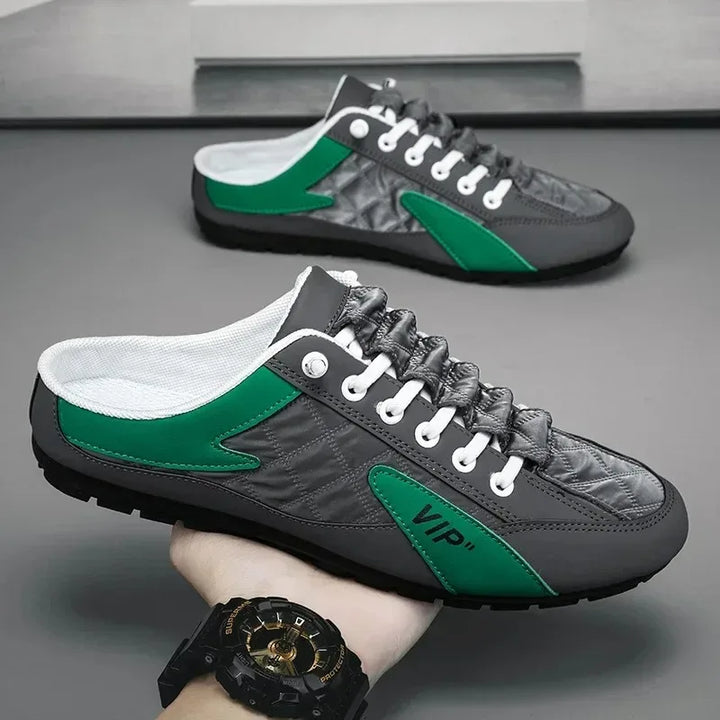Men’s Soft-Sole Flat Slippers – Breathable Summer Casual Shoes-HighTouch