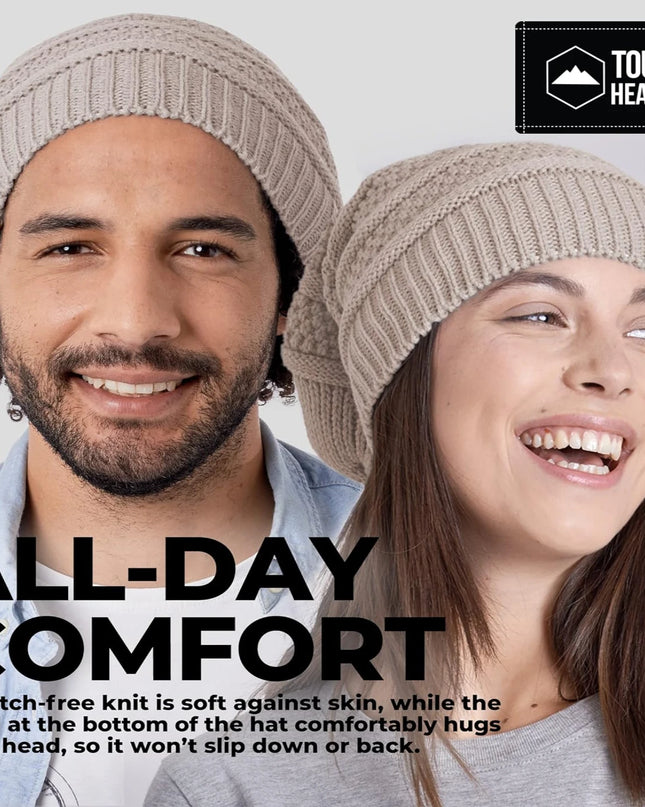 NC Fur-Lined Knitted Beanie