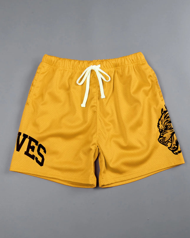 Men’s Quick-Dry Mesh Workout Gym Shorts – Breathable Performance Joggers