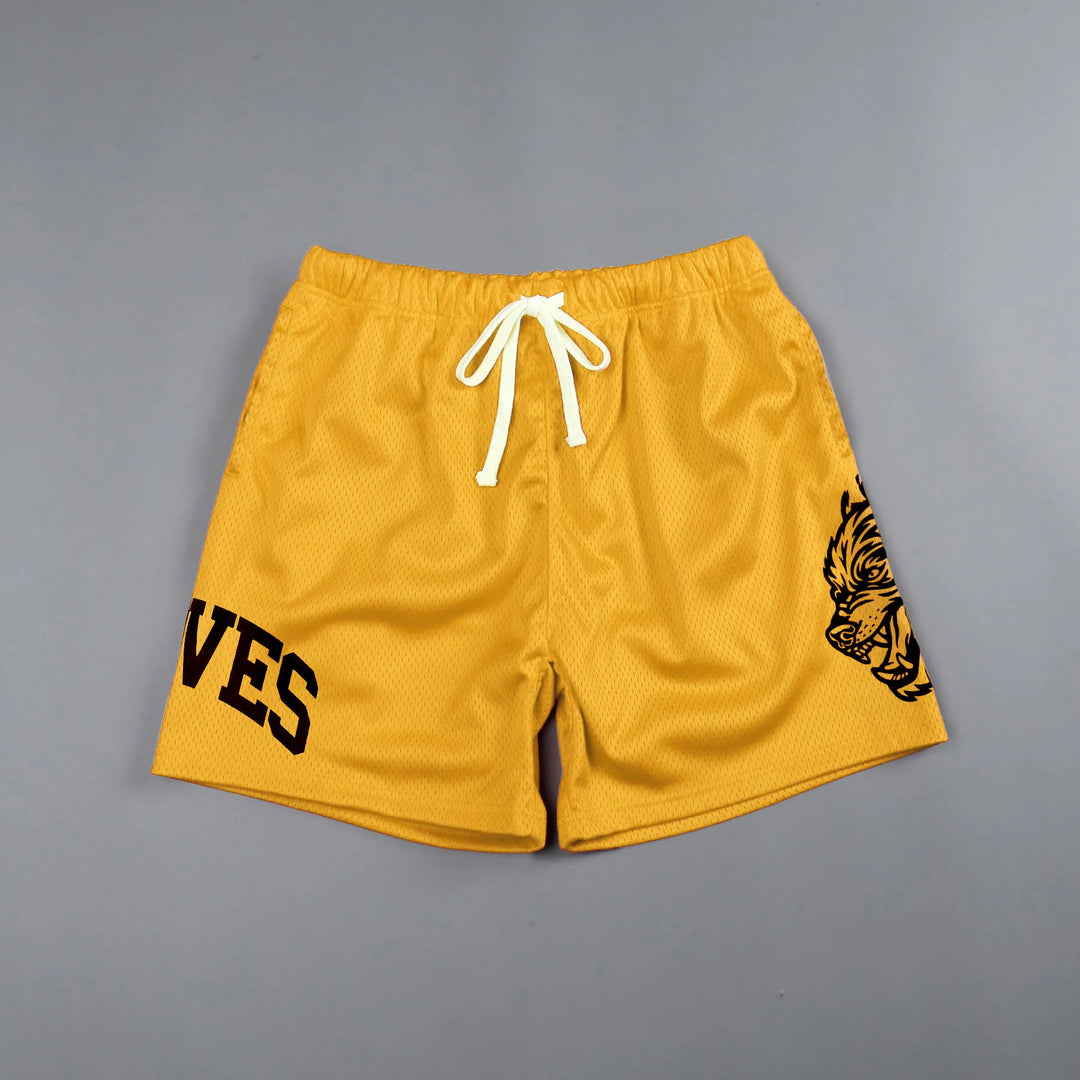 Men’s Quick-Dry Mesh Workout Gym Shorts – Breathable Performance Joggers-HighTouch