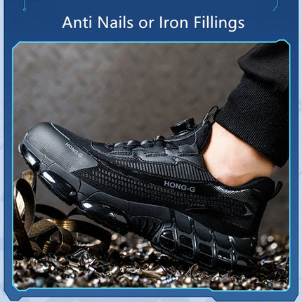 Steel Toe Anti-Puncture Safety Work Shoes