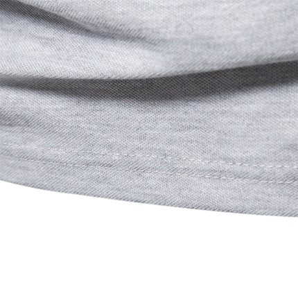 Men’s Deer-Embroidered Long Sleeve Polo