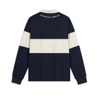 Xtep Autumn Mixed-Color Sweatshirt – Trendy & Breathable Unisex Pullover-HighTouch