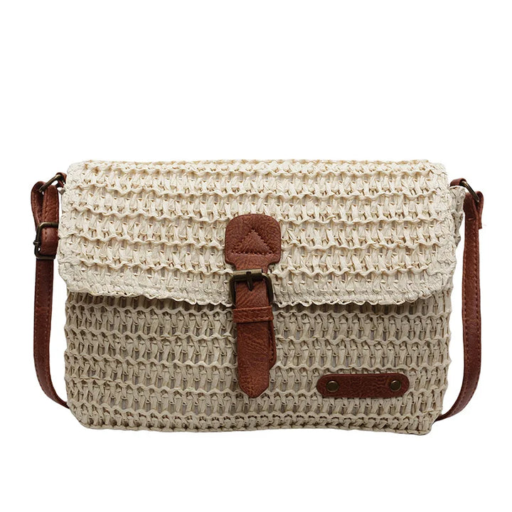 New Fashionable Straw Women's Bag, Trendy Vacation Casual Shoulder Crossbody Bag, Women's Versatile Stylish Straw Women's Bag-HighTouch