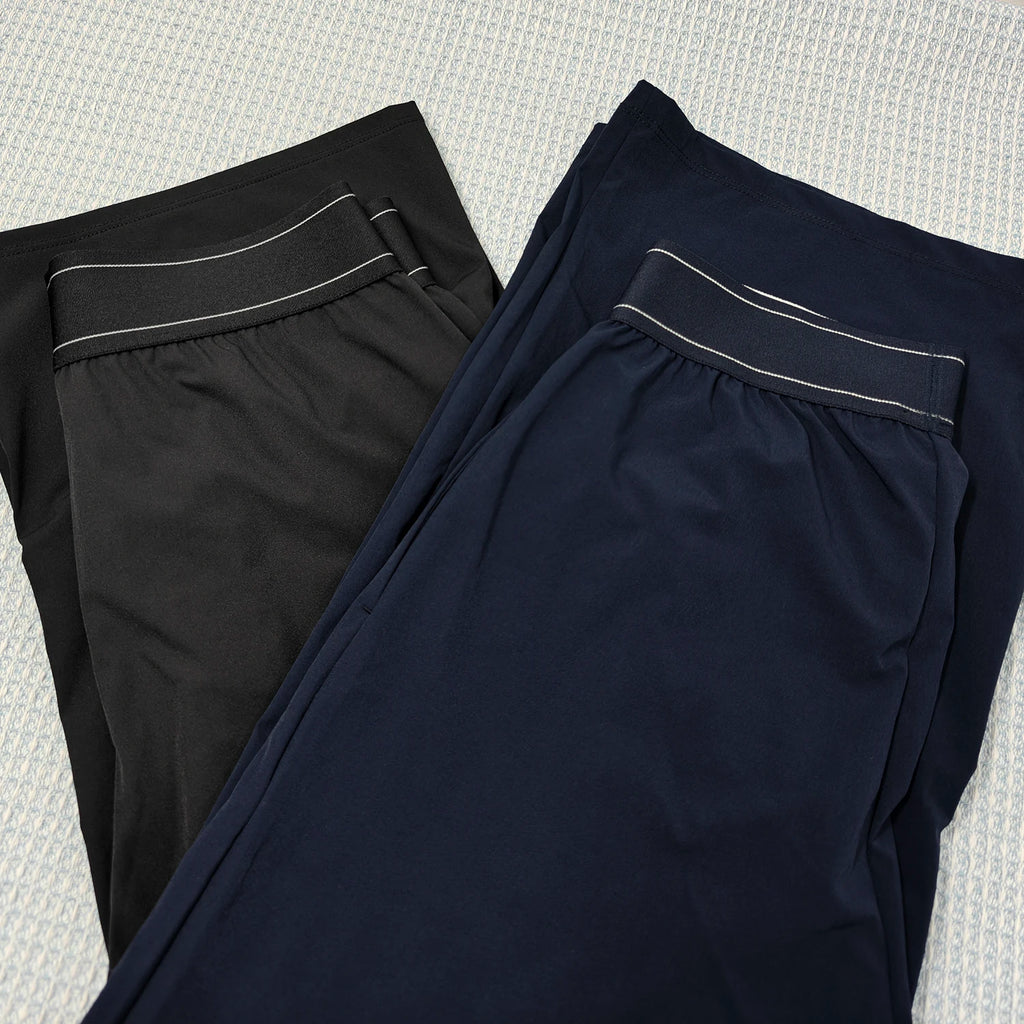 Women’s High-Waist Straight & Wide-Leg Suit Pants – Casual Chic Trousers with Pockets-HighTouch