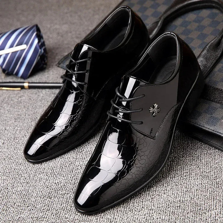 Men’s Patent Leather Dress Shoes for Black Tie