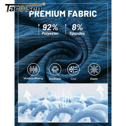 TACVASEN | Men’s Summer Casual Polo Shirt