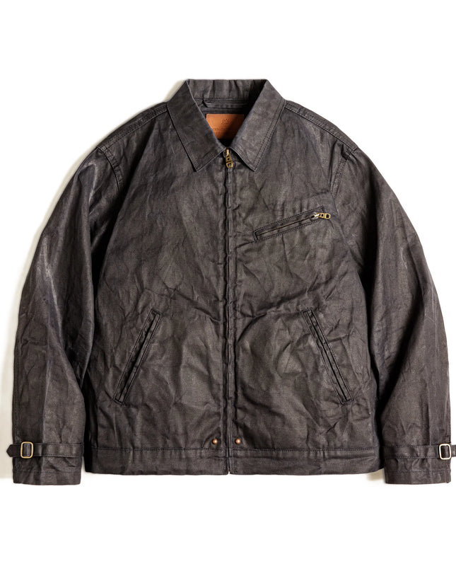 Oil-Waxed Canvas Slim-Fit Jacket Men