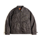 Oil-Waxed Canvas Slim-Fit Jacket Men-HighTouch