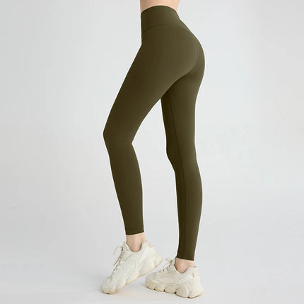 Yoga Leggings Women High Waisted Hip Lifting Fitness Leggings Running Cycling Pants