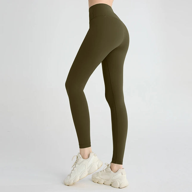 Yoga Leggings Women High Waisted Hip Lifting Fitness Leggings Running Cycling Pants