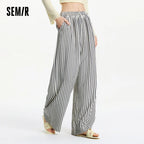 Effortless Striped Wide-Leg Palazzo Pants – Lazy-Chic & Comfort-Driven-HighTouch