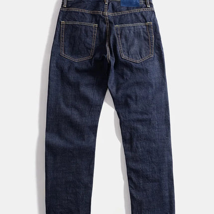 Heavy-weight Original Colour “Red Ear” Straight-Leg Jeans