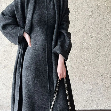Women’s Knit Dress & Long Cardigan Set