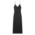 V‑Neck Sling Maxi Dress – Elegant Loose Fit Summer Dress-HighTouch