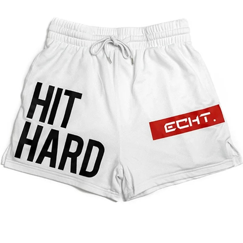 Men’s Mesh Quick-Dry Sports Shorts – Lightweight Breathable Gym, Running & Beach Wear-HighTouch