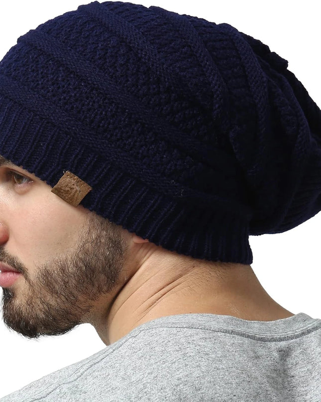 NC Fur-Lined Knitted Beanie