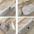 Women’s Lightweight Fabric Crossbody Bag – Stylish & Practical-HighTouch