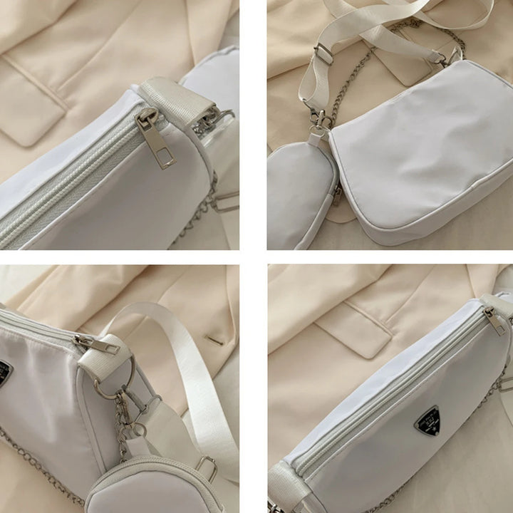 Women’s Lightweight Fabric Crossbody Bag – Stylish & Practical-HighTouch