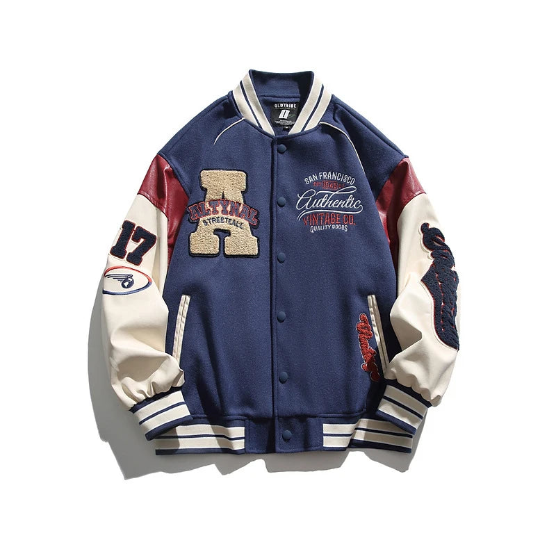 Men’s Baseball Jacket – Anti-Wind Autumn Outdoor Coat-HighTouch