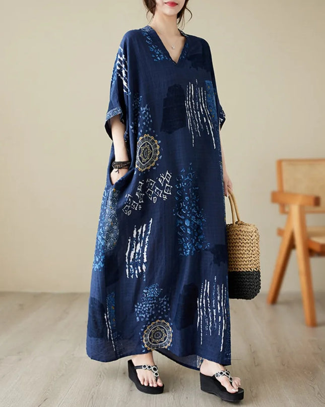 Bohemian Ethnic Summer Dress – Vintage Loose Streetwear