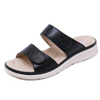 Women’s Flat Sandals Casual Summer Slip-On Shoes-HighTouch
