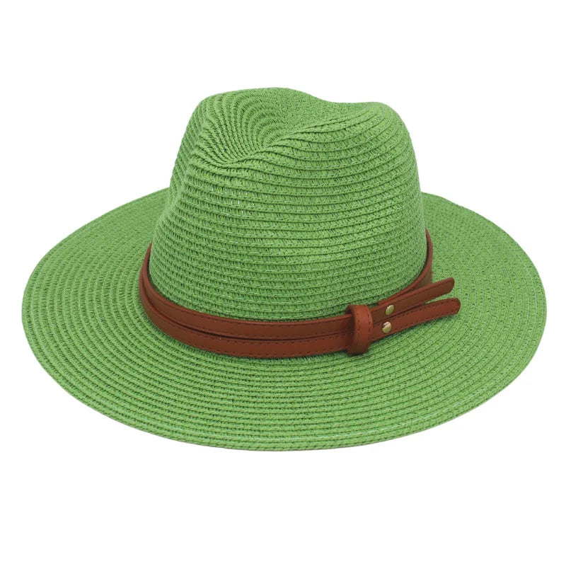 Breathable Straw Panama Sun Hat