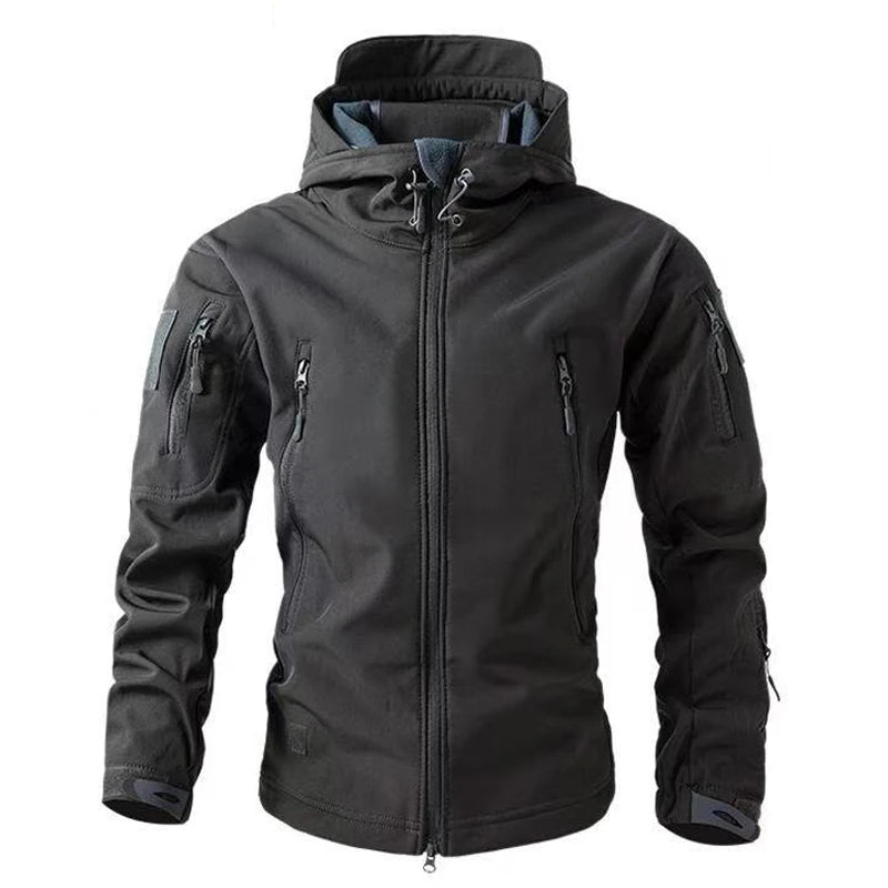 Waterproof Softshell Fleece Jacket Men-HighTouch