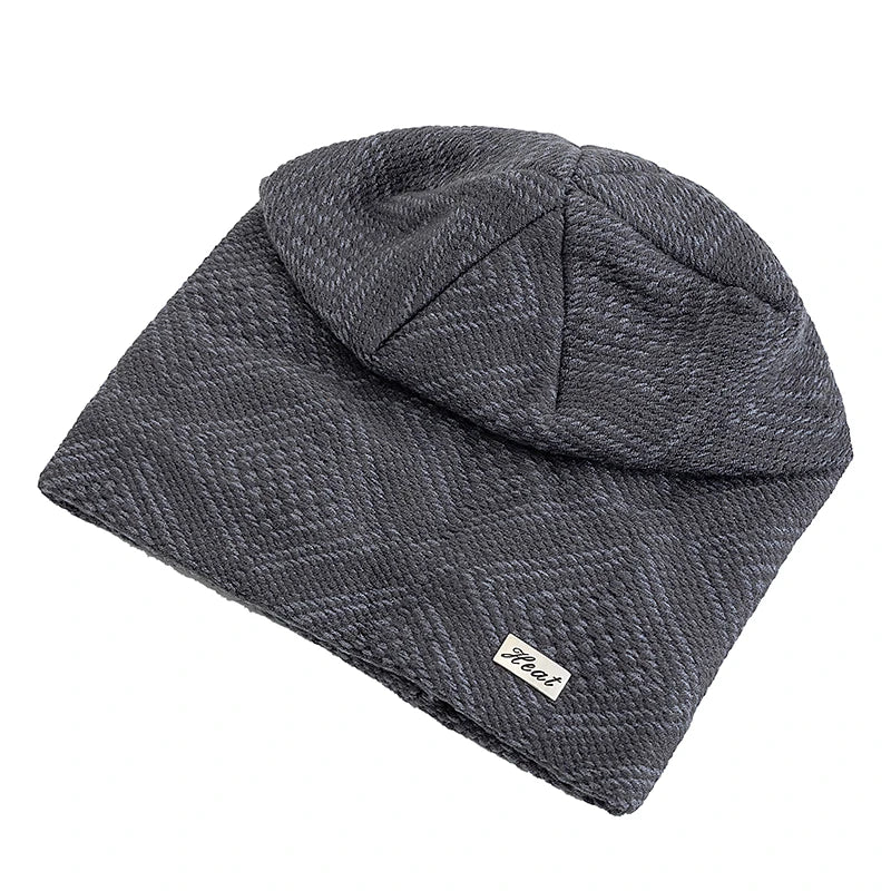 Stripes Knitted Slouchy Winter Beanie for Women