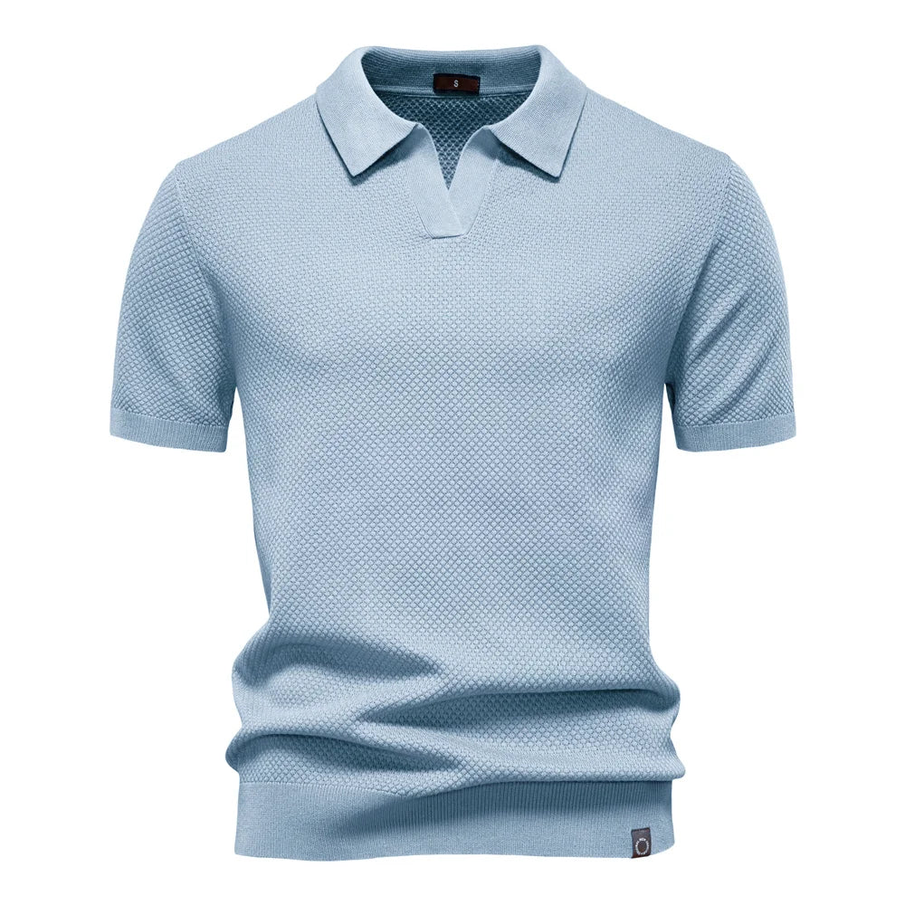 AIOPESON | Men's Summer Breathable Polo Shirt-HighTouch
