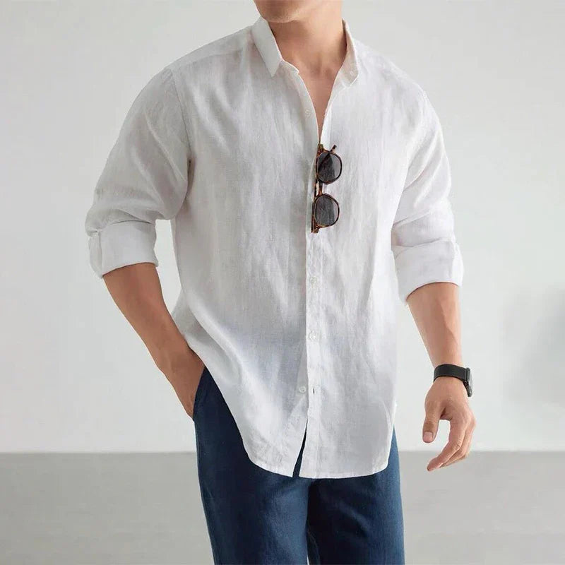 Jacob - Men's Breeze Premium Linen Shirt