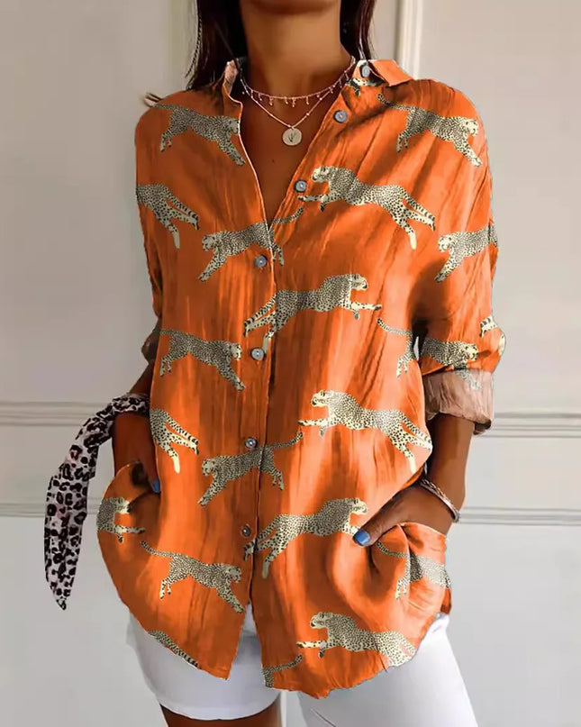 Harper | Elegant Floral Shirt & Blouse