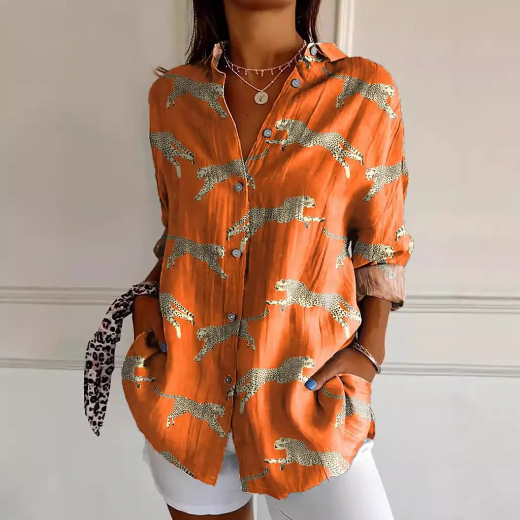 Harper | Elegant Floral Shirt & Blouse
