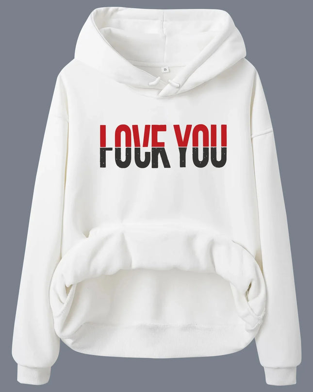 Oversize 3D Sound-Detail Hoodie – Retro Lazy-Style Streetwear for Fall/Winter