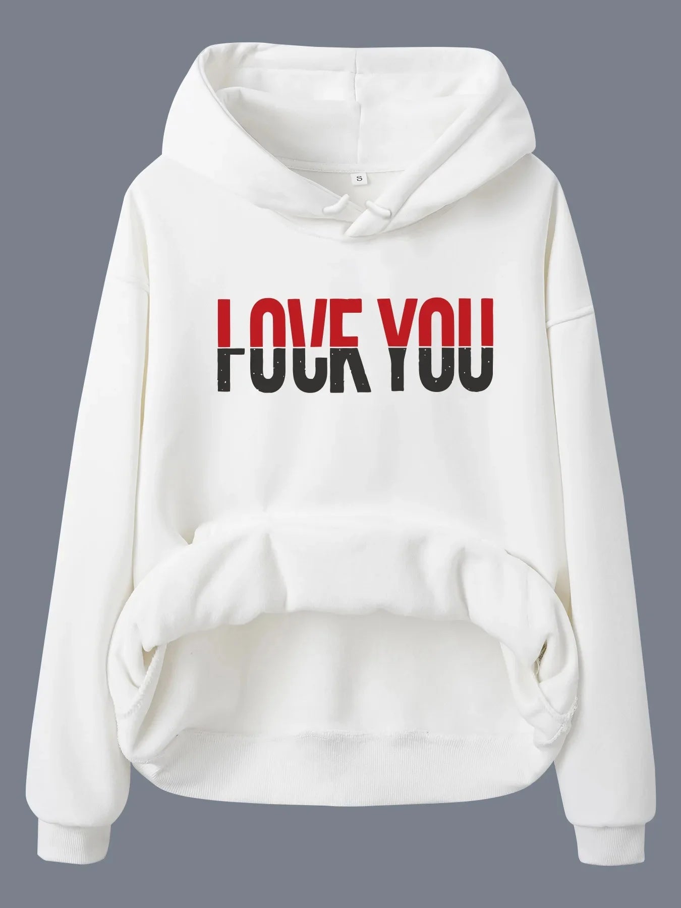 Oversize 3D Sound-Detail Hoodie – Retro Lazy-Style Streetwear for Fall/Winter