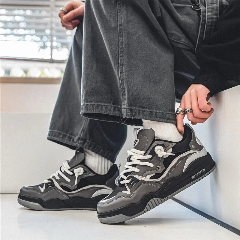 Men’s Vulcanized Platform Shoes