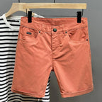 Men's Plus Size Summer Cotton Shorts – Loose Oversized Breeches-HighTouch