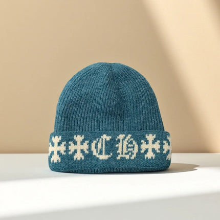 Alien Print Beanie – Soft & Warm Knit Hat for Men & Women