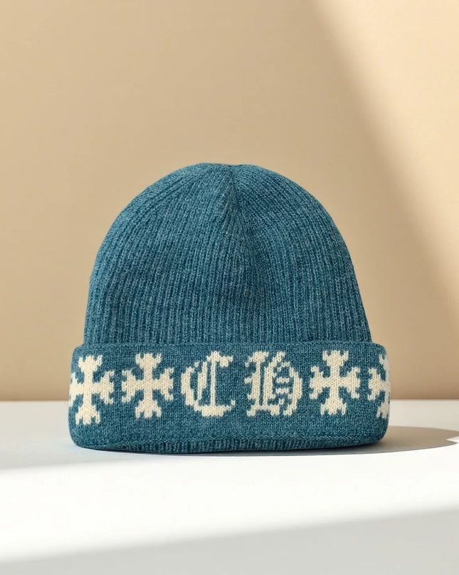 Alien Print Beanie – Soft & Warm Knit Hat for Men & Women