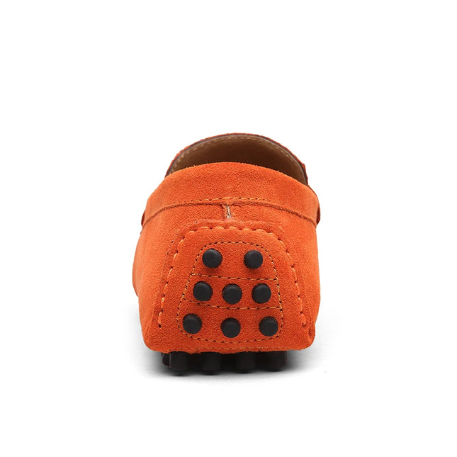 Genuine Leather Slip-On Loafers / Moccasins