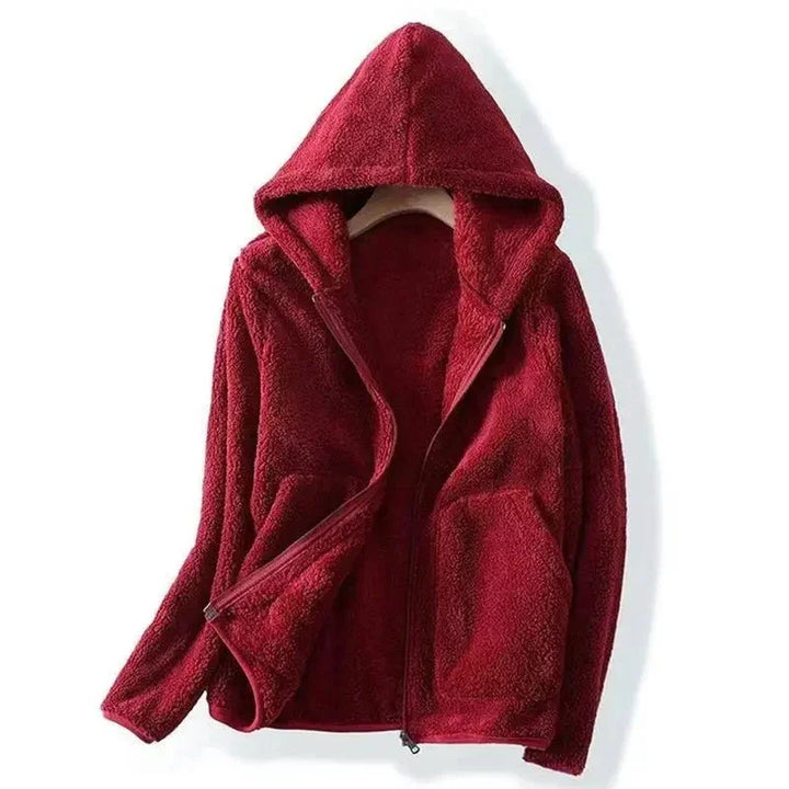 Women’s Coral Fleece Jacket for Cold Weather