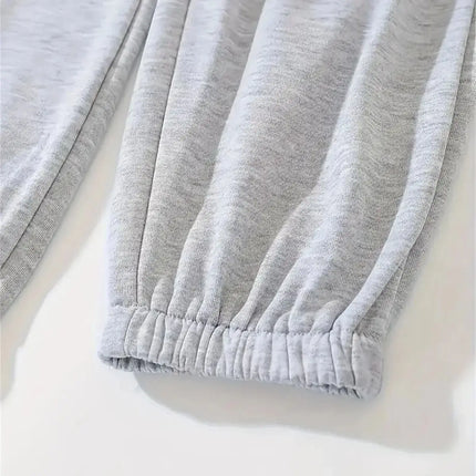 Retro High Waist Baggy Trousers