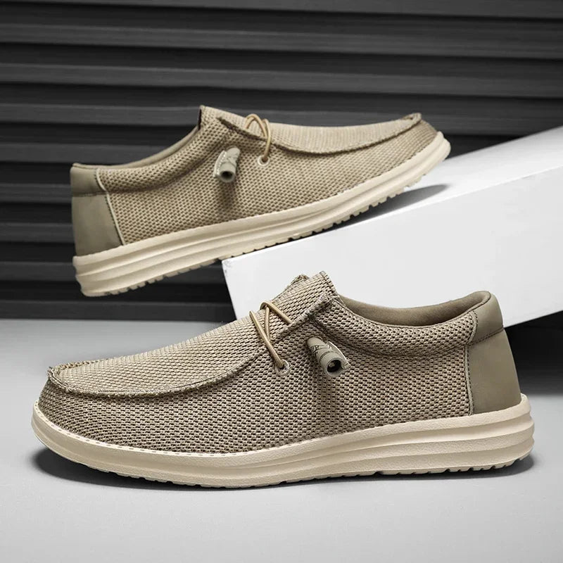 Kerel Canvas Alpargatas – Lightweight Slip-On Loafers for Men, Easy Summer Style-HighTouch