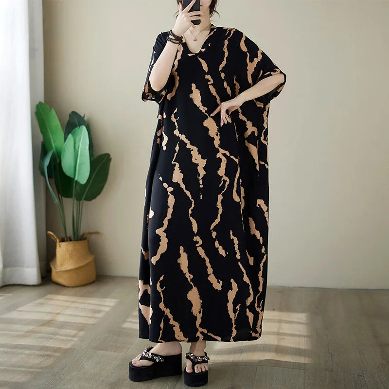 Bohemian Ethnic Summer Dress – Vintage Loose Streetwear