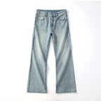KSTUN | Light Blue Flared Denim Jeans-HighTouch