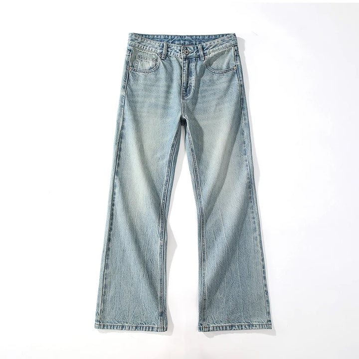 KSTUN | Light Blue Flared Denim Jeans-HighTouch