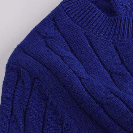 Bear Print Cashmere Pullover