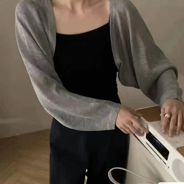 Lightweight Ice Polyster Sunscreen Cardigan for Women-HighTouch