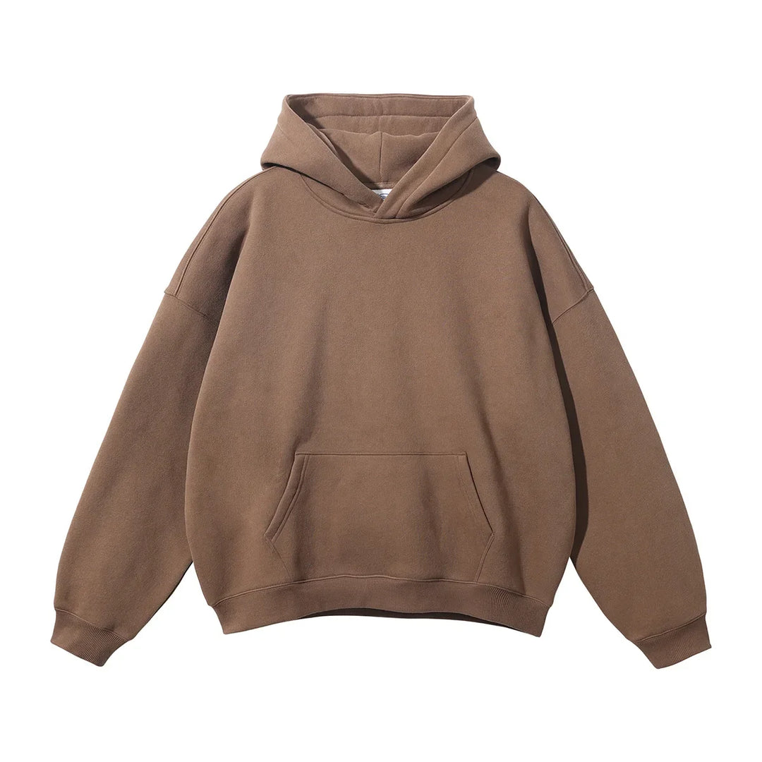Men’s Plush Hoodie & Wide Leg Joggers-HighTouch