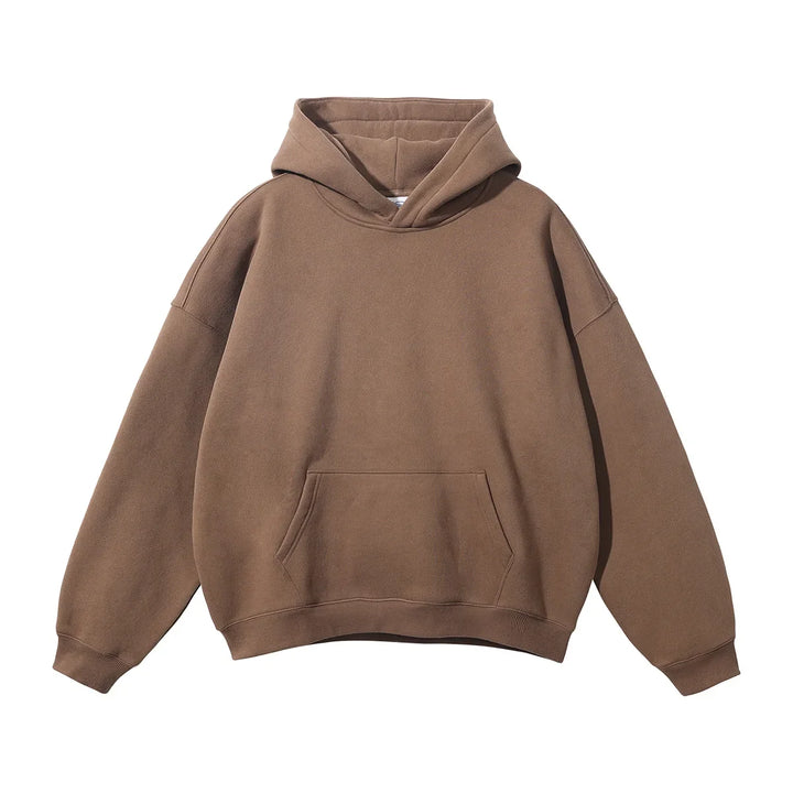 Men’s Plush Hoodie & Wide Leg Joggers-HighTouch